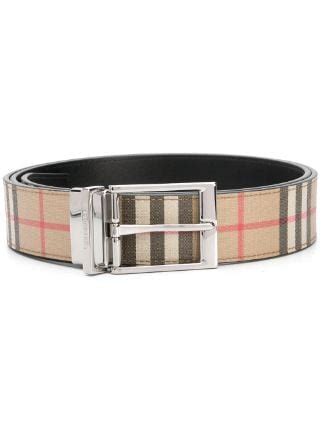 burberry classic check belt|Men's Designer Belts .